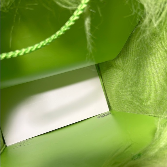 Fuzzy Green Monster Halloween Bag - Picture 5 of 9